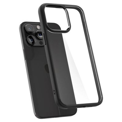 6. Spigen Ultra Hybrid-Hülle für iPhone 15 Pro – Mattschwarz