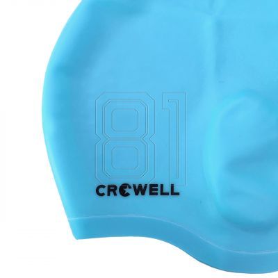 10. Silicone swimming cap Crowell Recycling Pearl yellow col.7