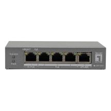 LevelOne PoE+Switch 3xGE PoE/1xHi-PoE 60W unmanaged Kunststoff