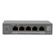 LevelOne PoE+Switch 3xGE PoE/1xHi-PoE 60W unmanaged Kunststoff