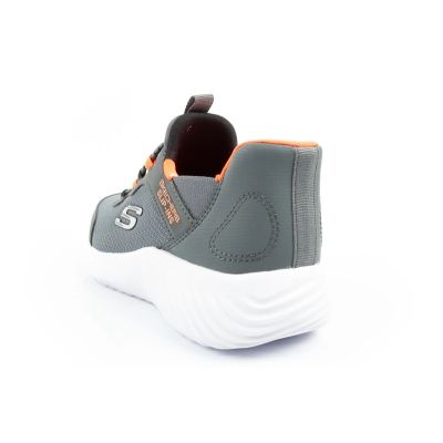 5. Skechers Bounder Slip-ins Junior Kinder Sportschuhe Grau