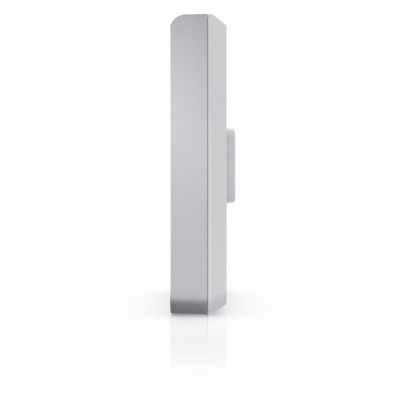19. Ubiquiti UniFi U6 WLAN-Zugangspunkt für die Wandmontage (Wi-Fi 6) 2,4 GHz (2x2)/5 GHz (4x4)/6 GHz (–) PoE+/PoE 4x1 Gbit/s 1x2,5 Gbit/s