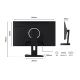 12. Japanischer 60,5 cm JN-I238FHD200F 16:9 HDMI/DP FHD-Monitor