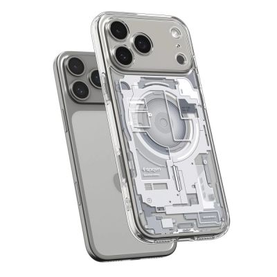 5. Spigen Ultra Hybrid MagSafe Case für iPhone 17 Pro Zero One - Weiß