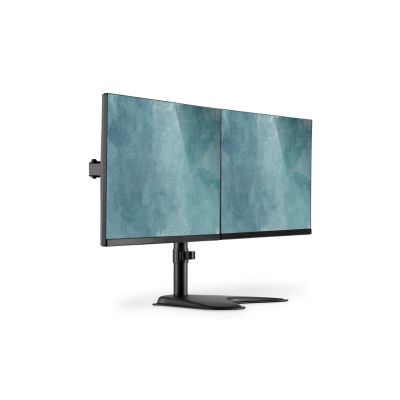 38. DIGITUS DOPPEL-TISCHSTÄNDER 2XLCD MAX. 32" MAX. 2X 8KG NEIGUNGS- UND DREHBAR SCHNELLVERSCHLUSS DA-90401