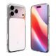 7. Spigen Ultra Hybrid "T" MagSafe Case für iPhone 17 Pro - Klar und Weiß