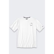 Sun Defender Lightweight Logo Kurzarm-T-Shirt Weiß