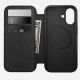 2. Nomad Moderne Leder-Folio-Handyhülle 16 cm (6,3") Schwarz