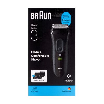 15. Braun 3000BT Akku 5 7mm Nass- und Trockenbürste Schwarz, Grau