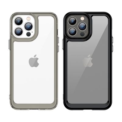 8. Outer Space Case für iPhone 12 Pro Max Hardcover mit Gelrahmen blau