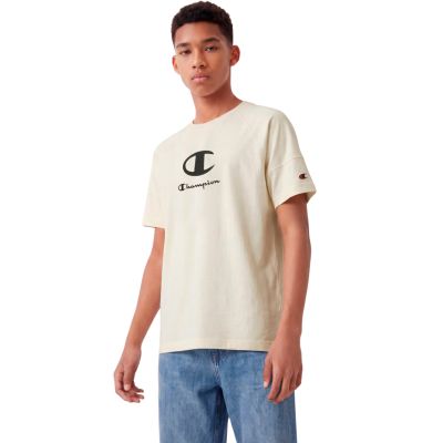 Champion SS Tee Hellbeige Kinder-T-Shirt 307719 YS084