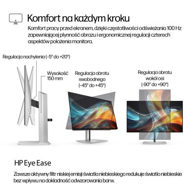 7. HP Monitor Pro Serie 7 FHD – 724pf, 23,8"