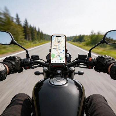 7. Tech-Protect V5 Lenkerhalterung – Schwarz