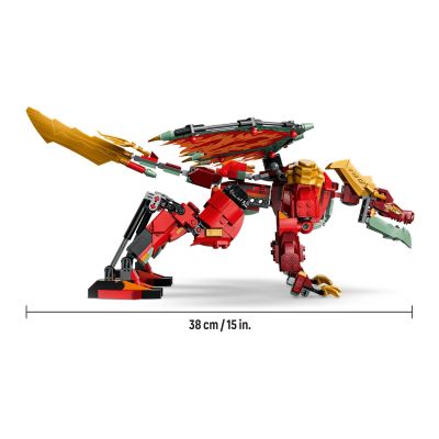 14. LEGO Ninjago 71868 - Wyldfyre Verwandlungsdrachen-Mech
