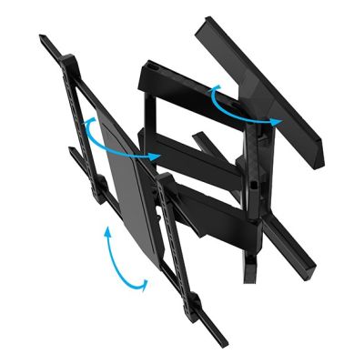 5. B-Tech BT8227/B Doppelarm-Wandhalterung für Flachbildschirme mit Neige- und Schwenkfunktion