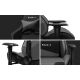 4. Huzaro Force 6.2 Gaming-Stuhl aus grauem Netzgewebe