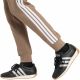5. adidas Essentials 3-Streifen Fleece Slim Pants für Damen, Beige KF8317
