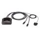 3. ATEN US3312-AT KVM-Switch Schwarz