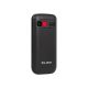 2. BLOW Seniorentelefon mit Standfuß S18D schwarz