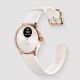 Withings Scanwatch Light – eine Uhr mit EKG-Funktion, Herzfrequenz- und SpO2-Messung sowie Aktivitäts- und Schlafüberwachung (37 mm, Roségold-Sand)