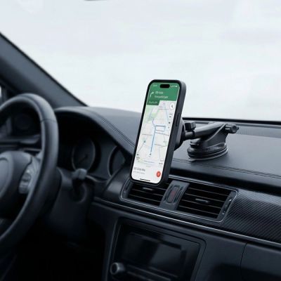 8. Tech-Protect V20 MagSafe Kfz-Halterung für Windschutzscheibe/Lüftungsschlitze/Armaturenbrett 25W QI2.2 - Schwarz