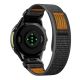 3. Spigen Athlex Air Armband für Garmin QuickFit 22 mm – Schwarz und Orange