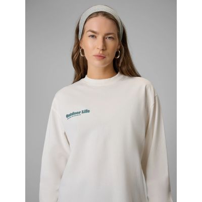 5. Damen Langarmshirt mit Print, regulär, Größe 4F 4FRSS26TSWSF2834-11S