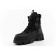 4. Lee Cooper Damen-Winterstiefel, schwarz, gefütterte Stiefeletten mit Reißverschluss