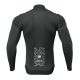 2. Rockbros TLWT001 ROAD TO SKY winddichtes, isoliertes Radtrikot, Größe S – Schwarz