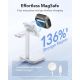 4. ESR Orbit HaloLock MagSafe Hülle für AirPods Pro 3 – Grau & Schwarz