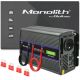 Qoltec Monolith 2000 MS Wave Spannungswandler | 12 V auf 230 V | 1000/2000 W | USB