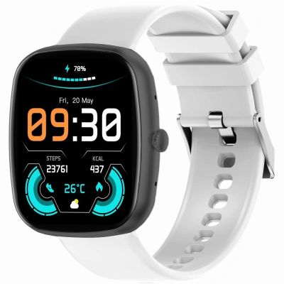 7. Smartwatch Gravity Black 2 Armbänder GT18-10