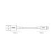 17. Baseus Superior Kabel USB - Lightning 2,4A 1,5 m Weiß (CALYS-B02)