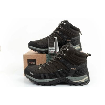 10. CMP Rigel Herren Wanderschuhe, strapazierfähig, wasserdicht, schwarz