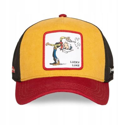 2. Capslab Lucky Luke Multicolor Trucker Cap - CL/LCK2/1/PCT/COW