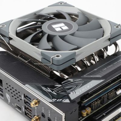 8. Thermalright AXP120-X67 Computer-Kühlsystem Prozessor-Radiator 12 cm Schwarz, Grau, Metallic 1 Stück.