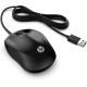 2. HP 1000 Kabelgebundene optische Maus mit 3 Tasten und 1000 DPI, Schwarz, 4QM14AA