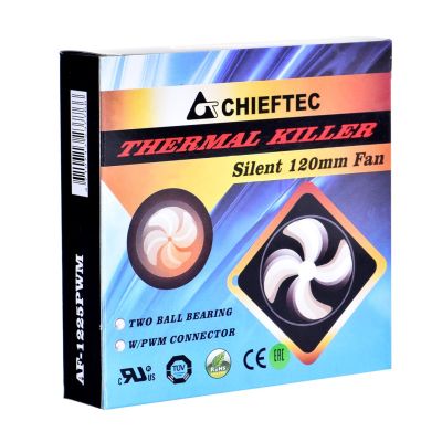 4. Chieftec AF-1225PWM Gehäuselüfter (120 mm; 1650 U/min)