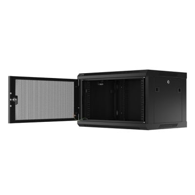 11. Lanberg WF01-6406-23B 6U Rack-Wandschrank Schwarz