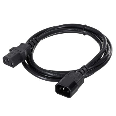2. Kabel GEMBIRD PC-189-VDE (C13 / IEC C13 / IEC 320 C13 – C14; 1,8 m; Farbe schwarz)