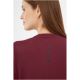 VIKING Salen Lady Merino Damen-T-Shirt, bordeauxrot, Größe L