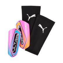 Puma Ultra Light Sleeve Fußball-Schienbeinschoner Pink und Schwarz 31019 01