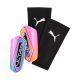 Puma Ultra Light Sleeve Fußball-Schienbeinschoner Pink und Schwarz 31019 01