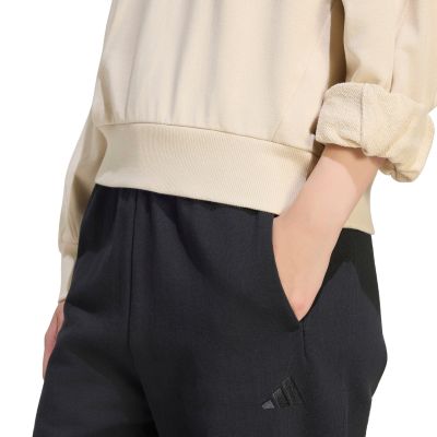 5. adidas Damen-Sweatshirt mit kleinem Logo, beige, KV9823
