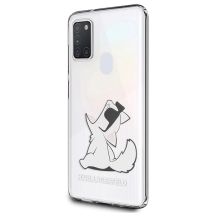 Karl Lagerfeld Choupette Fun Case für Samsung Galaxy M21 - Transparent