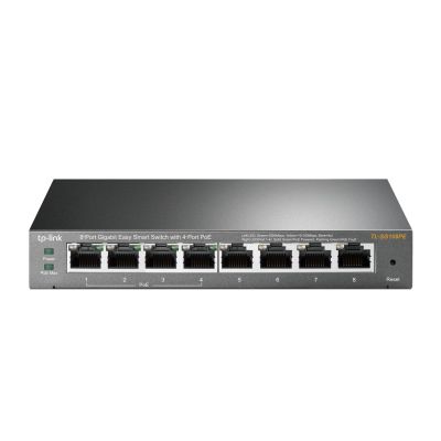 11. TP-Link TL-SG108PE Managed L2 Gigabit Ethernet (10/100/1000) PoE-Unterstützung Schwarz