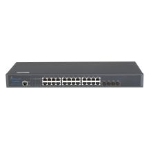 Extralink Switch Chiron 24x RJ45 1000Mb/s, 4x SFP+, L3, verwaltet