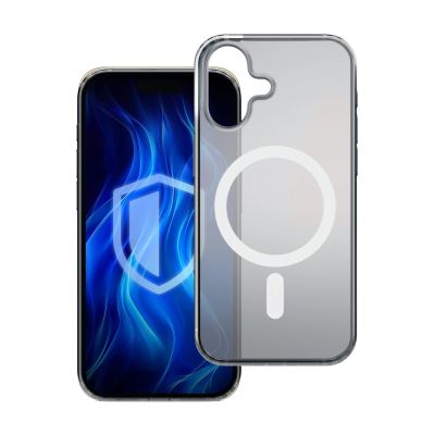 4. 3mk Frosty MagCase White Hülle für Apple iPhone 16 Plus – weiß