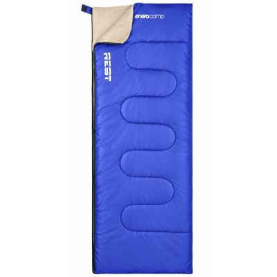 16. REST TOURIST SCHLAFSACK 170X70CM BLAU ENERO CAMP