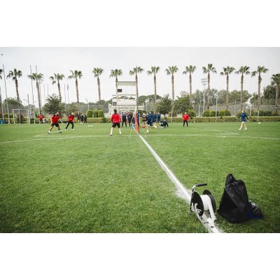 6. Yakimasport Fußball-Volleyball-Klebeband, Linien zur Markierung des Spielfelds, 100758, Gelb